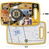 YouTheFan NHL Officially-Licensed Retro Series Cutting Board – Reversible Design for Double The Cutting Surface – Gentle on Knives, Team Message on Both Front and Back(Boston Bruins)