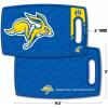YouTheFan NCAA Officially-licensed Logo Series Cutting Board – reversible design for double the cutting surface – gentle on knives, team message on both front and back(South Dakota State Jackrabbits)