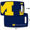YouTheFan NCAA Officially-licensed Logo Series Cutting Board – reversible design for double the cutting surface – gentle on knives, team message on both front and back(Michigan Wolverines)