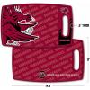 YouTheFan NCAA Officially-licensed Logo Series Cutting Board – reversible design for double the cutting surface – gentle on knives, team message on both front and back(South Carolina Gamecocks)