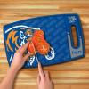 YouTheFan NCAA Officially-licensed Logo Series Cutting Board – reversible design for double the cutting surface – gentle on knives, team message on both front and back(Memphis Tigers)