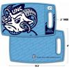 YouTheFan NCAA Officially-licensed Logo Series Cutting Board – reversible design for double the cutting surface – gentle on knives, team message on both front and back(North Carolina Tar Heels)