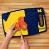 YouTheFan NCAA Officially-licensed Logo Series Cutting Board – reversible design for double the cutting surface – gentle on knives, team message on both front and back(Michigan Wolverines)