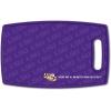 YouTheFan NCAA Officially-licensed Logo Series Cutting Board – reversible design for double the cutting surface – gentle on knives, team message on both front and back(LSU Tigers)