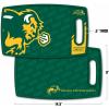 YouTheFan NCAA Officially-licensed Logo Series Cutting Board – reversible design for double the cutting surface – gentle on knives, team message on both front and back(North Dakota St Bison)