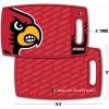 YouTheFan NCAA Officially-licensed Logo Series Cutting Board – reversible design for double the cutting surface – gentle on knives, team message on both front and back(Louisville Cardinals)
