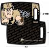 YouTheFan NCAA Officially-licensed Logo Series Cutting Board – reversible design for double the cutting surface – gentle on knives, team message on both front and back(Purdue Boilermakers)