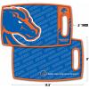 YouTheFan NCAA Officially-licensed Logo Series Cutting Board – reversible design for double the cutting surface – gentle on knives, team message on both front and back(Boise State Broncos)