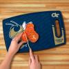 YouTheFan NCAA Officially-licensed Logo Series Cutting Board – reversible design for double the cutting surface – gentle on knives, team message on both front and back(Georgia Tech Yellow Jackets)