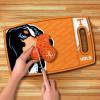 YouTheFan NCAA Officially-licensed Logo Series Cutting Board – reversible design for double the cutting surface – gentle on knives, team message on both front and back(Tennessee Volunteers)
