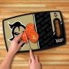 YouTheFan NCAA Officially-licensed Logo Series Cutting Board – reversible design for double the cutting surface – gentle on knives, team message on both front and back(Central Florida Knights)