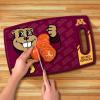 YouTheFan NCAA Officially-licensed Logo Series Cutting Board – reversible design for double the cutting surface – gentle on knives, team message on both front and back(Minnesota Golden Gophers)
