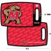 YouTheFan NCAA Officially-licensed Logo Series Cutting Board – reversible design for double the cutting surface – gentle on knives, team message on both front and back(Maryland Terrapins)