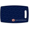 YouTheFan NCAA Officially-licensed Logo Series Cutting Board – reversible design for double the cutting surface – gentle on knives, team message on both front and back(Auburn Tigers)