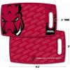 YouTheFan NCAA Officially-licensed Logo Series Cutting Board – reversible design for double the cutting surface – gentle on knives, team message on both front and back(Arkansas Razorbacks)