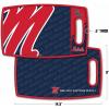 YouTheFan NCAA Officially-licensed Logo Series Cutting Board – reversible design for double the cutting surface – gentle on knives, team message on both front and back(Mississippi Rebels)