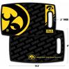 YouTheFan NCAA Officially-licensed Logo Series Cutting Board – reversible design for double the cutting surface – gentle on knives, team message on both front and back(Iowa Hawkeyes)