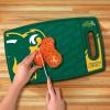 YouTheFan NCAA Officially-licensed Logo Series Cutting Board – reversible design for double the cutting surface – gentle on knives, team message on both front and back(North Dakota St Bison)