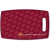 YouTheFan NCAA Officially-licensed Logo Series Cutting Board – reversible design for double the cutting surface – gentle on knives, team message on both front and back(Iowa St Cyclones)