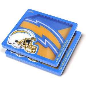 YouTheFan NFL 3D Logo Series Coaster(Los Angeles Chargers)