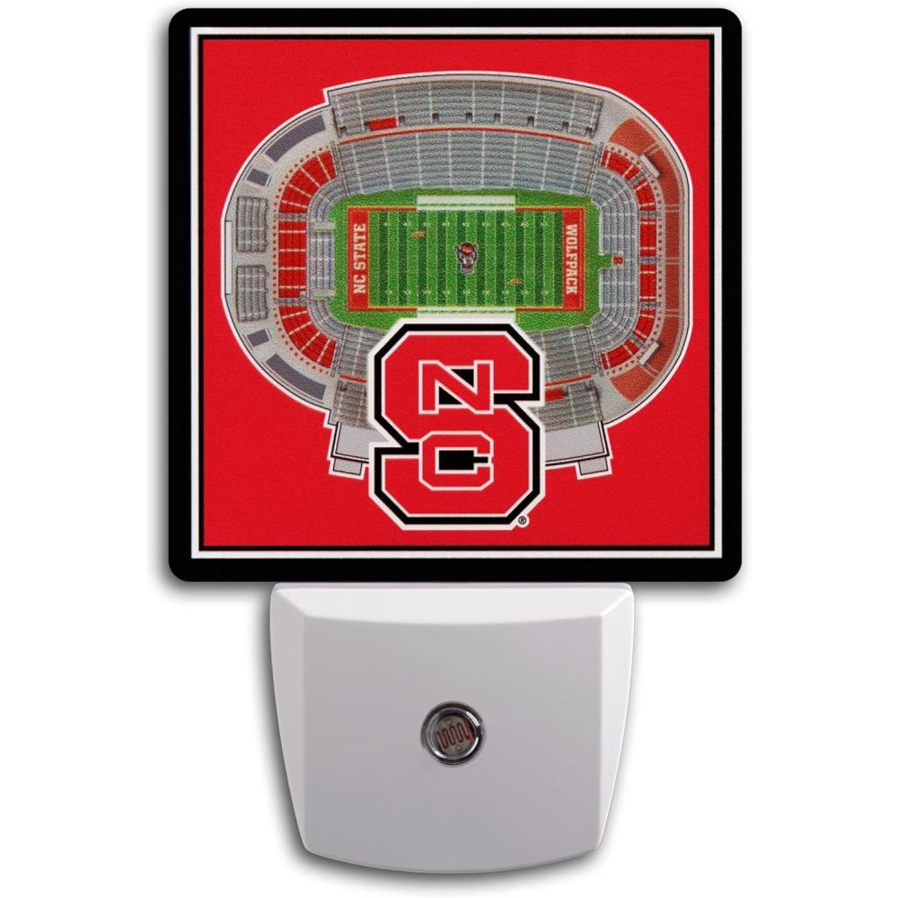 image:imageYouTheFan NCAA Michigan State Spartans StadiumView Nite LightNC State Wolfpack