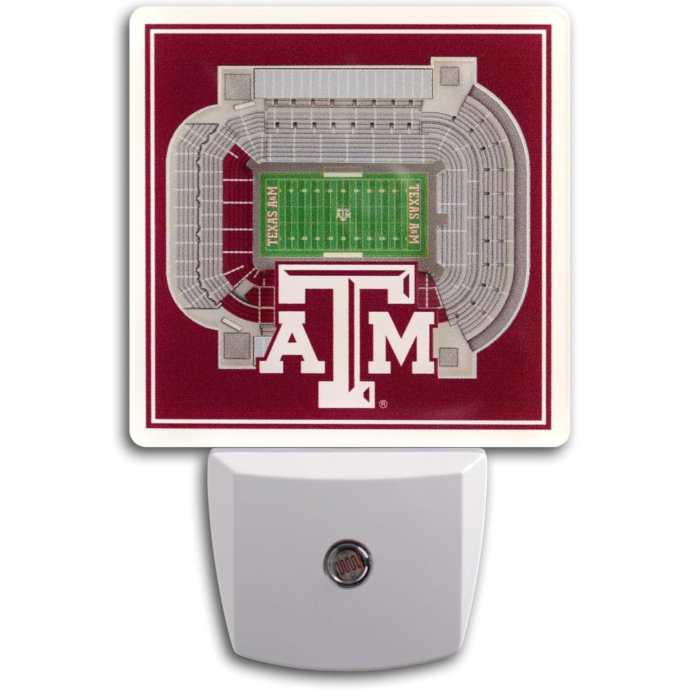 image:imageYouTheFan NCAA Michigan State Spartans StadiumView Nite LightTexas AM Aggies