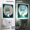 YouTheFan NCAA Michigan State Spartans StadiumView Nite Light(Michigan State Spartans)