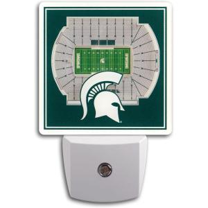 YouTheFan NCAA Michigan State Spartans StadiumView Nite Light(Michigan State Spartans)