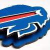 YouTheFan NFL 3D Die-Cut Wall Art, precision-crafted and laser-cut in the exact shape of your team’s logo, multiple layers create striking depth, ready-to-hang and officially licensed(Buffalo Bills)
