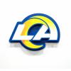 YouTheFan NFL 3D Die-Cut Wall Art, precision-crafted and laser-cut in the exact shape of your team’s logo, multiple layers create striking depth, ready-to-hang and officially licensed(Los Angeles Rams)