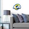 YouTheFan NFL 3D Die-Cut Wall Art, precision-crafted and laser-cut in the exact shape of your team’s logo, multiple layers create striking depth, ready-to-hang and officially licensed(Los Angeles Rams)