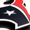YouTheFan NFL 3D Die-Cut Wall Art, precision-crafted and laser-cut in the exact shape of your team’s logo, multiple layers create striking depth, ready-to-hang and officially licensed(Houston Texans)