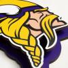 YouTheFan NFL 3D Die-Cut Wall Art, precision-crafted and laser-cut in the exact shape of your team’s logo, multiple layers create striking depth, ready-to-hang and officially licensed(Minnesota Vikings)