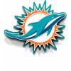 YouTheFan NFL 3D Die-Cut Wall Art, precision-crafted and laser-cut in the exact shape of your team’s logo, multiple layers create striking depth, ready-to-hang and officially licensed(Miami Dolphins)
