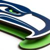 YouTheFan NFL 3D Die-Cut Wall Art, precision-crafted and laser-cut in the exact shape of your team’s logo, multiple layers create striking depth, ready-to-hang and officially licensed(Seattle Seahawks)