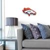 YouTheFan NFL 3D Die-Cut Wall Art, precision-crafted and laser-cut in the exact shape of your team’s logo, multiple layers create striking depth, ready-to-hang and officially licensed(Denver Broncos)