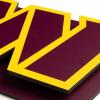YouTheFan NFL 3D Die-Cut Wall Art, precision-crafted and laser-cut in the exact shape of your team’s logo, multiple layers create striking depth, ready-to-hang and officially licensed(Washington Commanders)