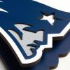 YouTheFan NFL 3D Die-Cut Wall Art, precision-crafted and laser-cut in the exact shape of your team’s logo, multiple layers create striking depth, ready-to-hang and officially licensed(New England Patriots)