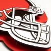 YouTheFan NFL 3D Die-Cut Wall Art, precision-crafted and laser-cut in the exact shape of your team’s logo, multiple layers create striking depth, ready-to-hang and officially licensed(Cleveland Browns)