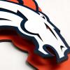 YouTheFan NFL 3D Die-Cut Wall Art, precision-crafted and laser-cut in the exact shape of your team’s logo, multiple layers create striking depth, ready-to-hang and officially licensed(Denver Broncos)