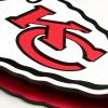 YouTheFan NFL 3D Die-Cut Wall Art, precision-crafted and laser-cut in the exact shape of your team’s logo, multiple layers create striking depth, ready-to-hang and officially licensed(Kansas City Chiefs)