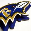 YouTheFan NFL 3D Die-Cut Wall Art, precision-crafted and laser-cut in the exact shape of your team’s logo, multiple layers create striking depth, ready-to-hang and officially licensed(Baltimore Ravens)