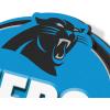 YouTheFan NFL 3D Street Sign, precision-crafted, ready-to-hang wall art, officially licensed and stylish addition for the ultimate team fan(Carolina Panthers)