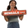 YouTheFan NFL 3D Street Sign, precision-crafted, ready-to-hang wall art, officially licensed and stylish addition for the ultimate team fan(Cincinnati Bengals)