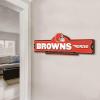 YouTheFan NFL 3D Street Sign, precision-crafted, ready-to-hang wall art, officially licensed and stylish addition for the ultimate team fan(Cleveland Browns)