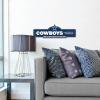 YouTheFan NFL 3D Street Sign, precision-crafted, ready-to-hang wall art, officially licensed and stylish addition for the ultimate team fan(Dallas Cowboys)