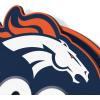 YouTheFan NFL 3D Street Sign, precision-crafted, ready-to-hang wall art, officially licensed and stylish addition for the ultimate team fan(Denver Broncos)