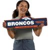 YouTheFan NFL 3D Street Sign, precision-crafted, ready-to-hang wall art, officially licensed and stylish addition for the ultimate team fan(Denver Broncos)