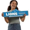 YouTheFan NFL 3D Street Sign, precision-crafted, ready-to-hang wall art, officially licensed and stylish addition for the ultimate team fan(Detroit Lions)