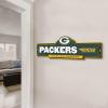 YouTheFan NFL 3D Street Sign, precision-crafted, ready-to-hang wall art, officially licensed and stylish addition for the ultimate team fan(Green Bay Packers)